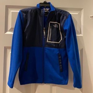 Northface fleece jacket boys size med 10-12